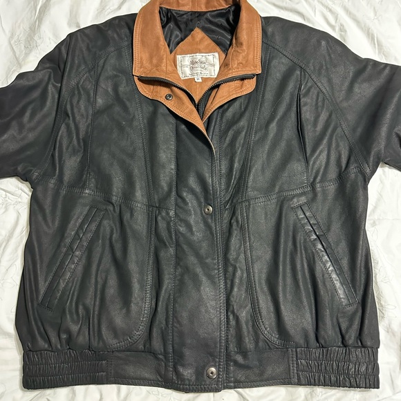 Vintage hide side leather jacket - Picture 6 of 8